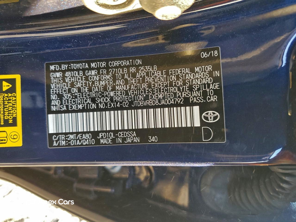 Toyota Mirai 2018