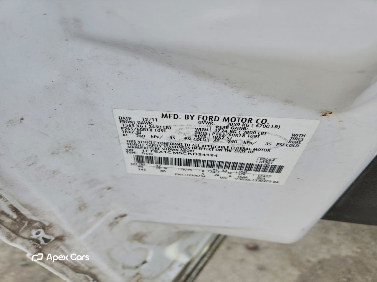 Ford F-150 2012