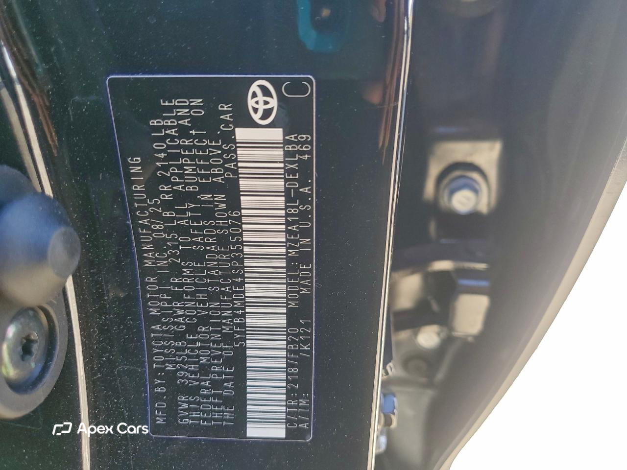 Toyota Corolla 2025