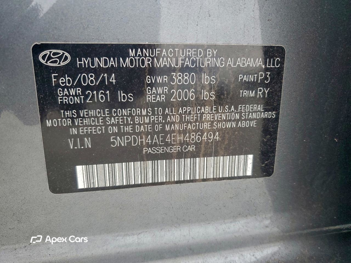 Hyundai Elantra 2014