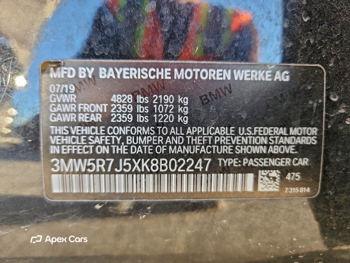 BMW Series 3 2019