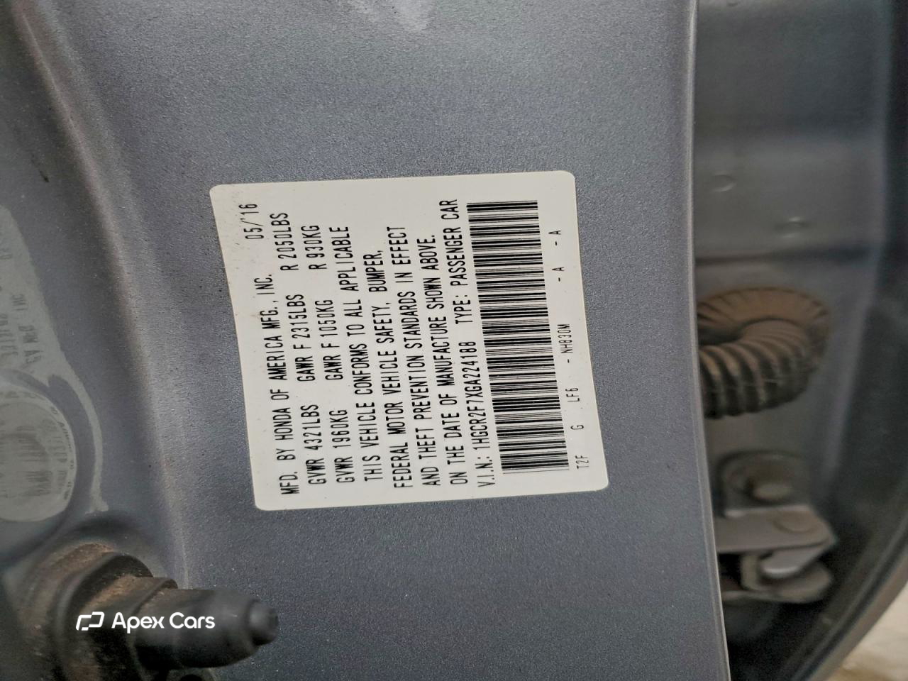 Honda Accord 2016