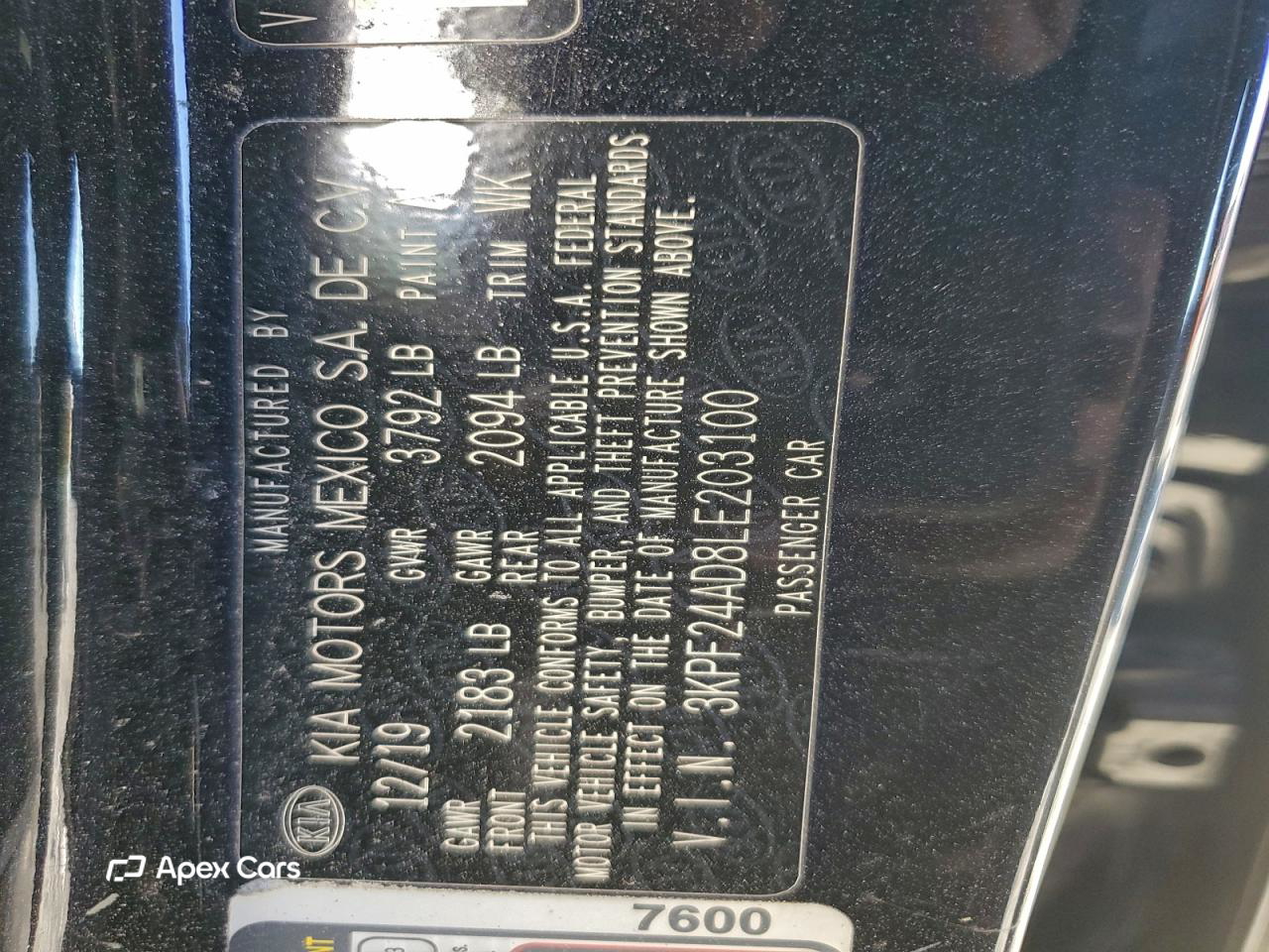 Kia Forte 2020