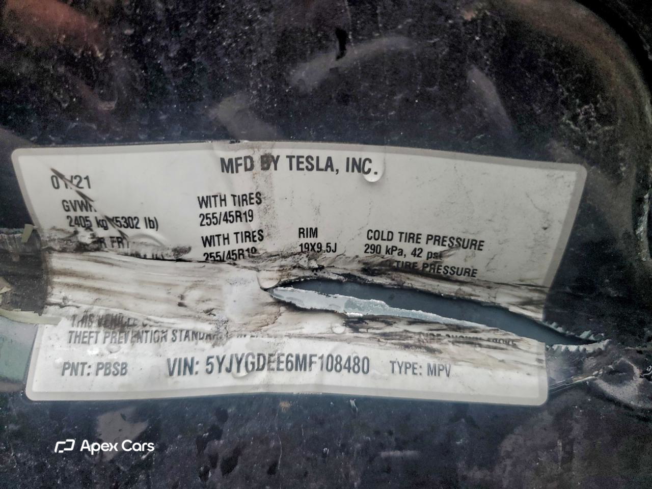 Tesla Model Y 2021