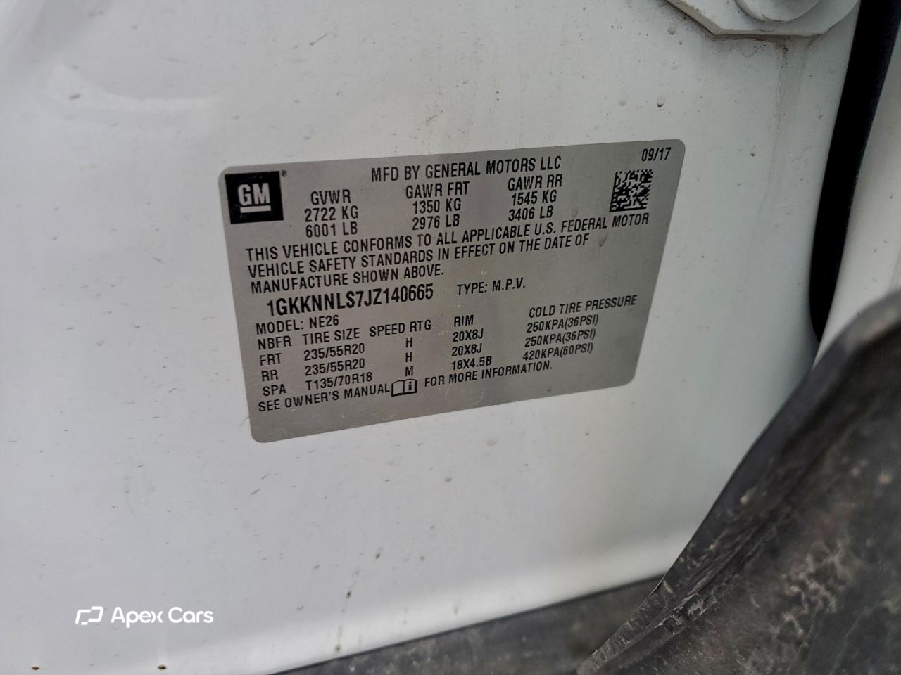 GMC Acadia 2018
