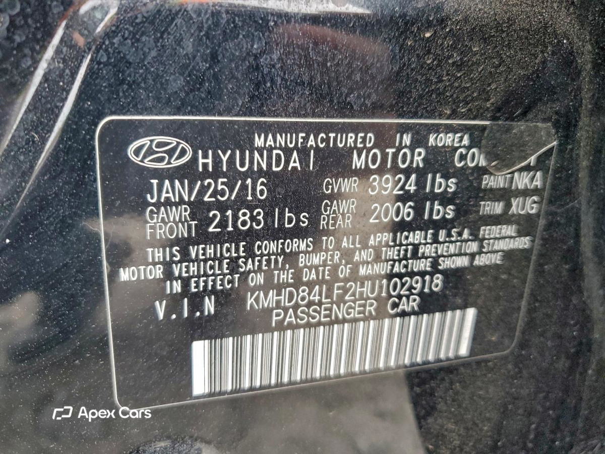 Hyundai Elantra 2017