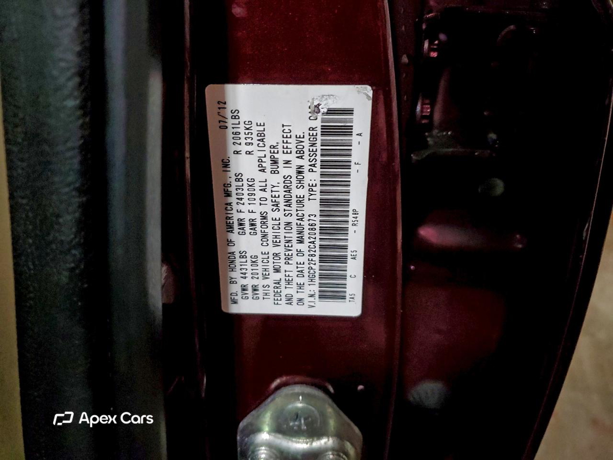 Honda Accord 2012