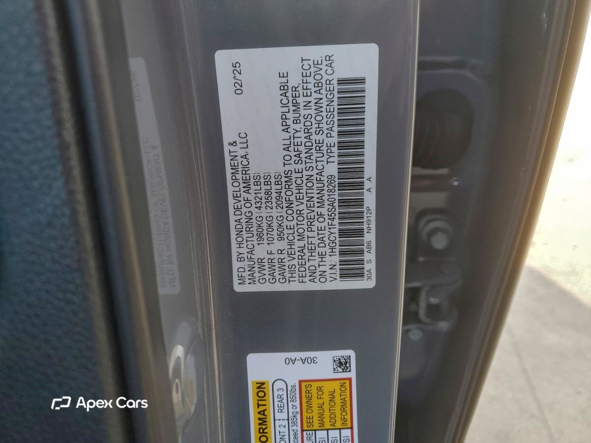 Honda Accord 2025