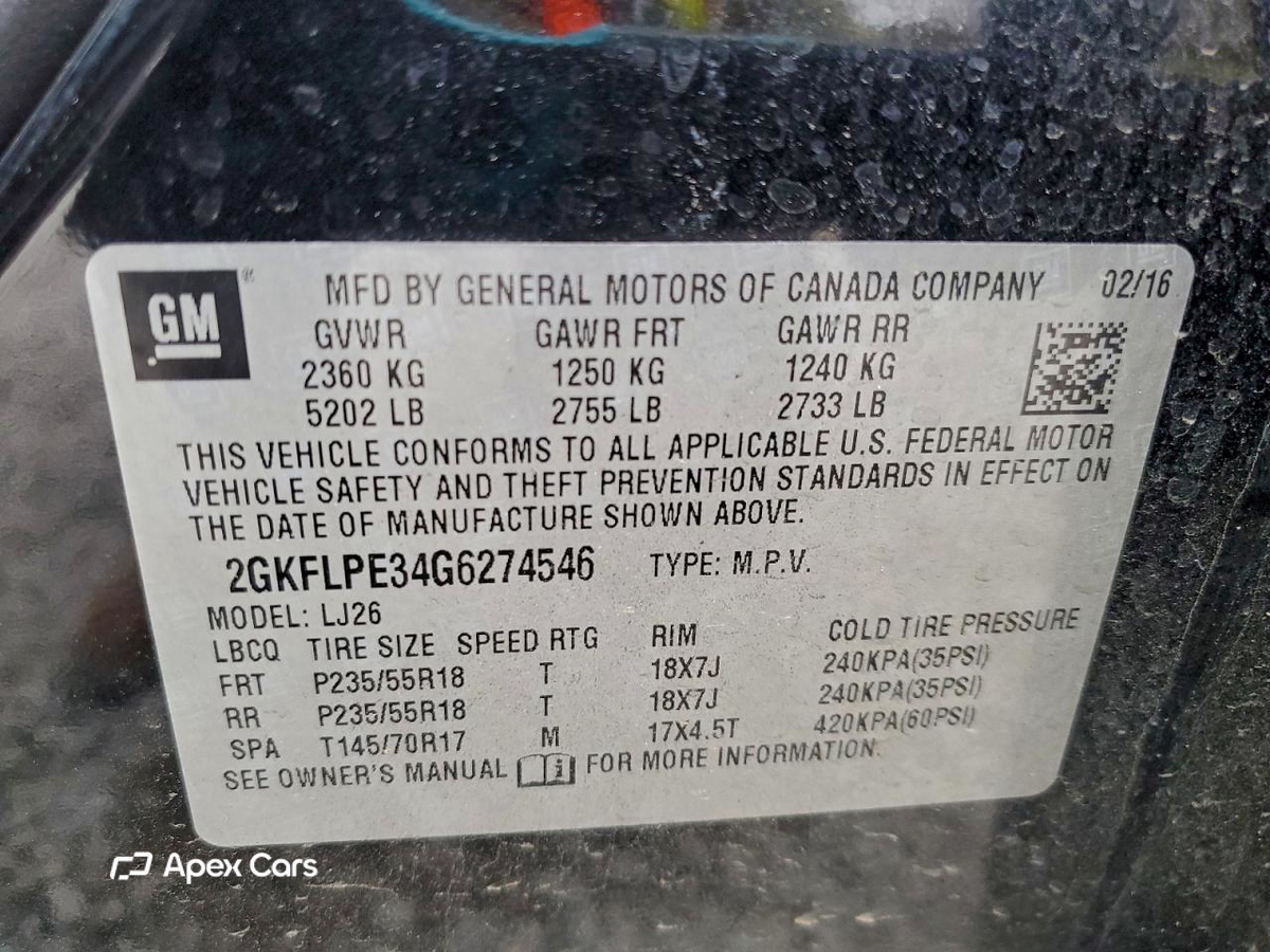 GMC Terrain 2016