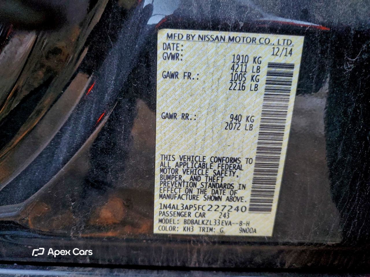 Nissan Altima 2015