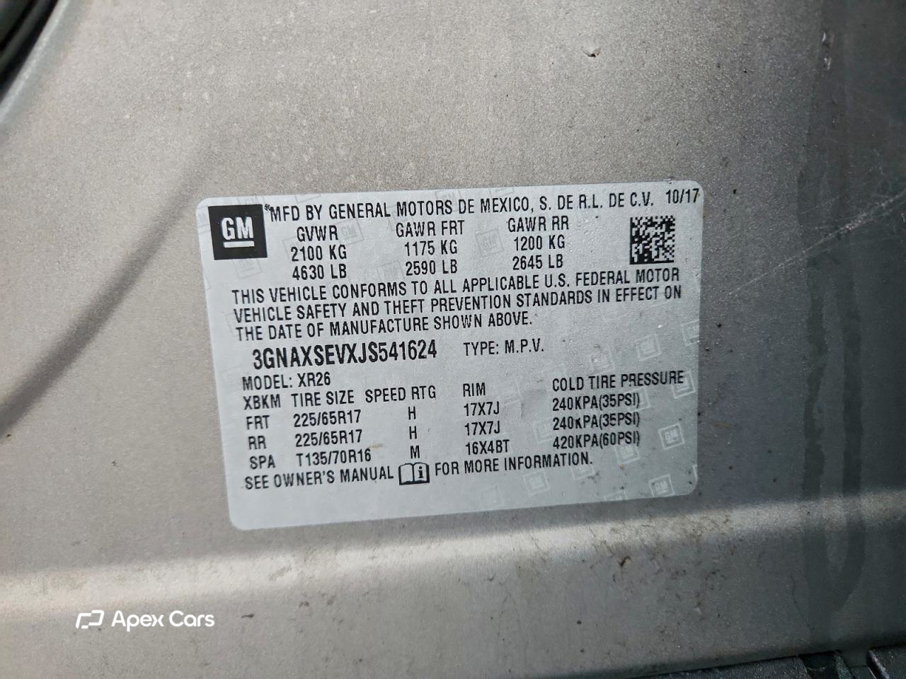 Chevrolet Equinox 2018