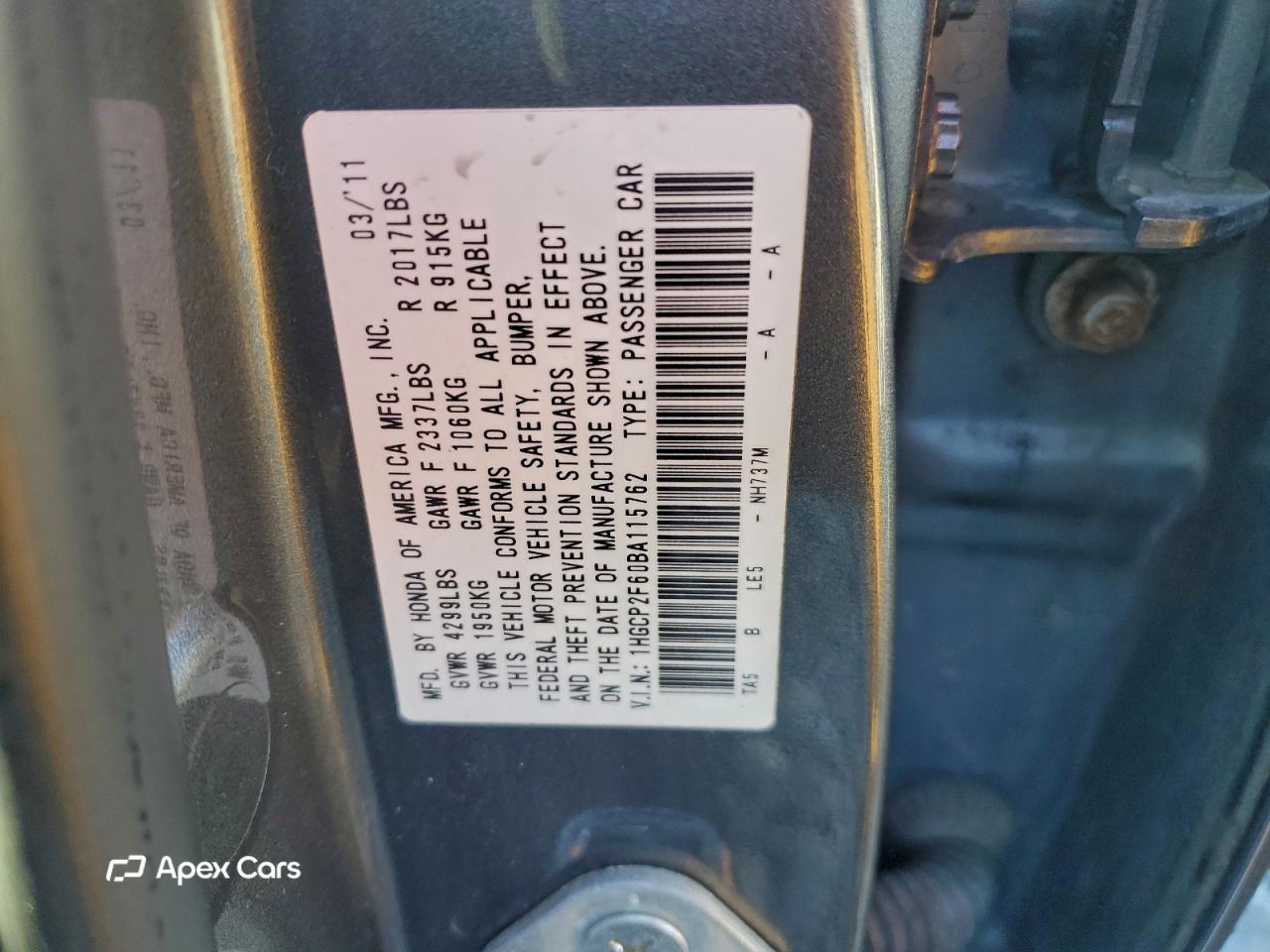Honda Accord 2011