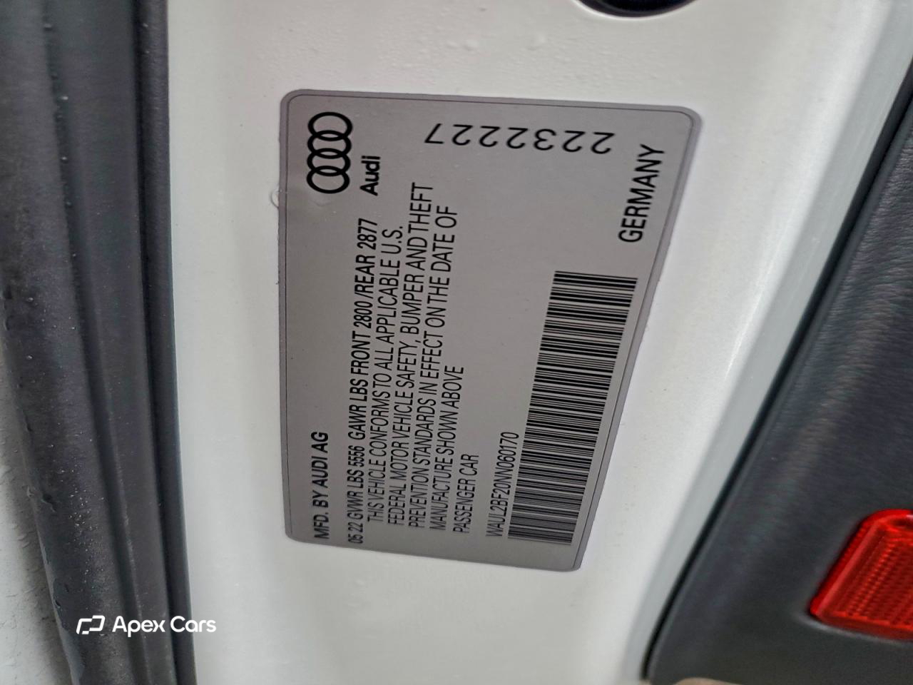 Audi A6 2022