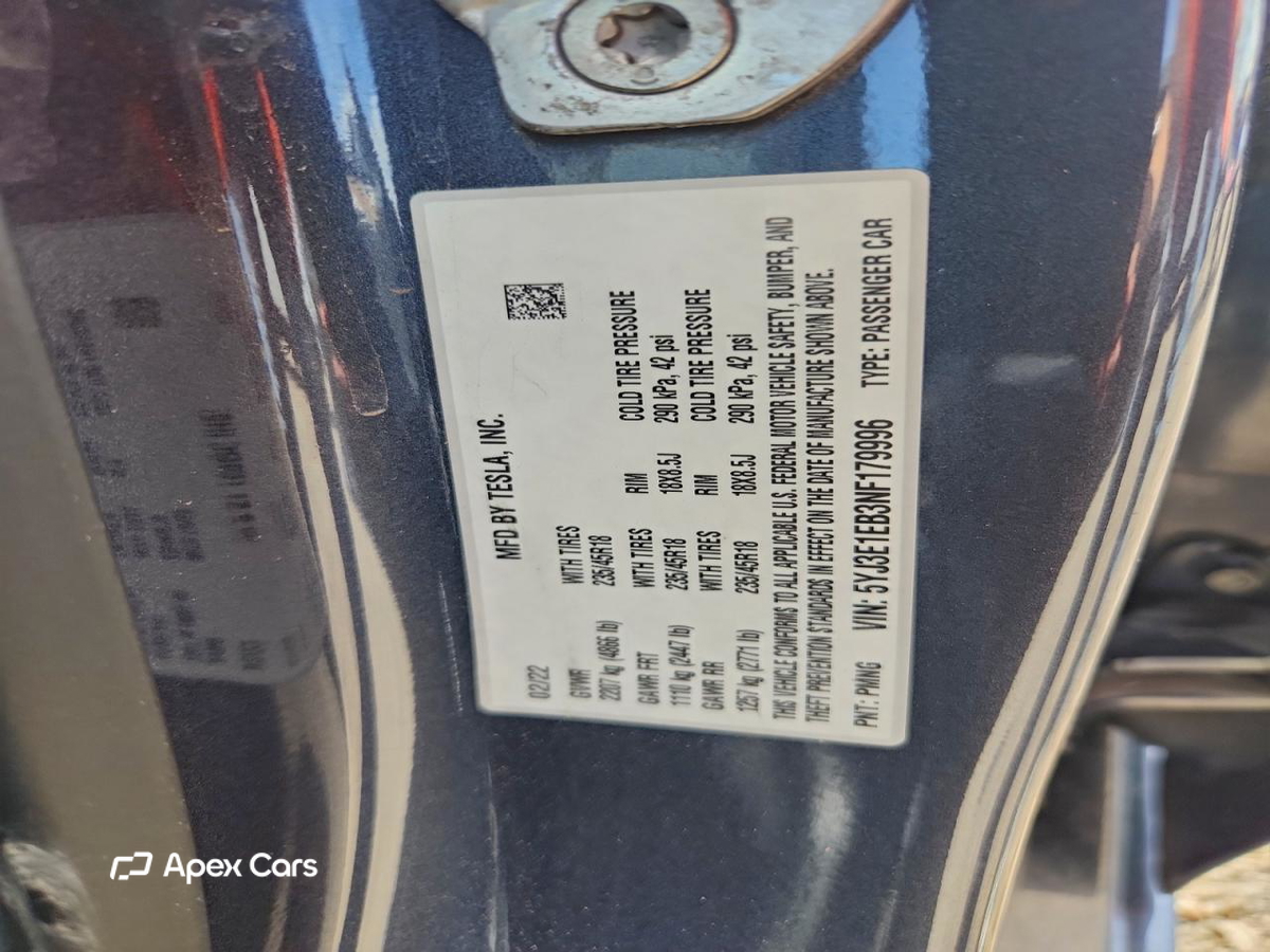 Tesla Model 3 2022