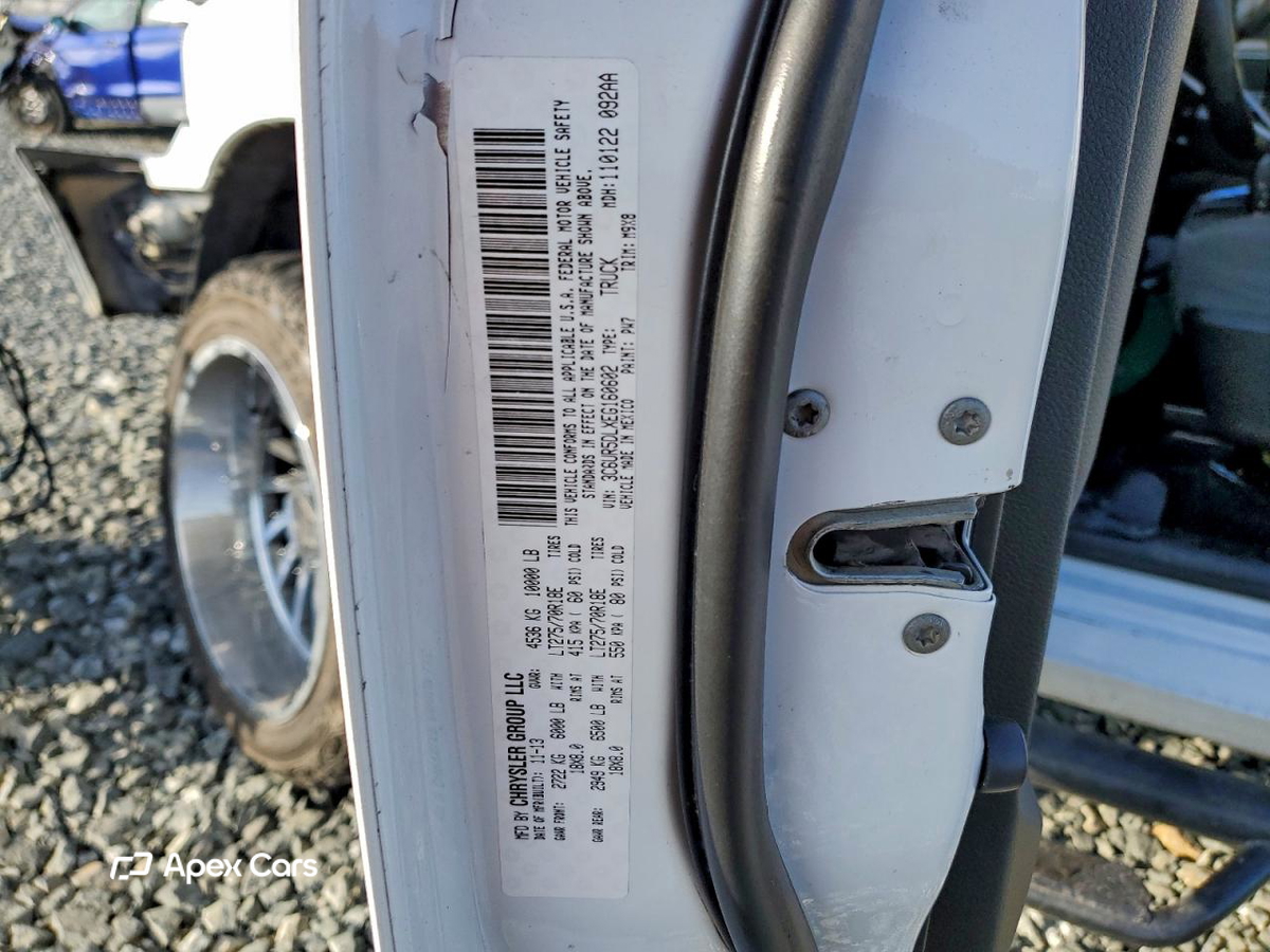 RAM 2500 2014