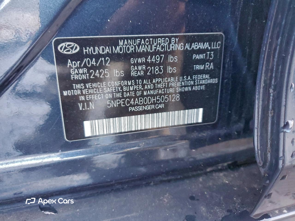 Hyundai Sonata 2013
