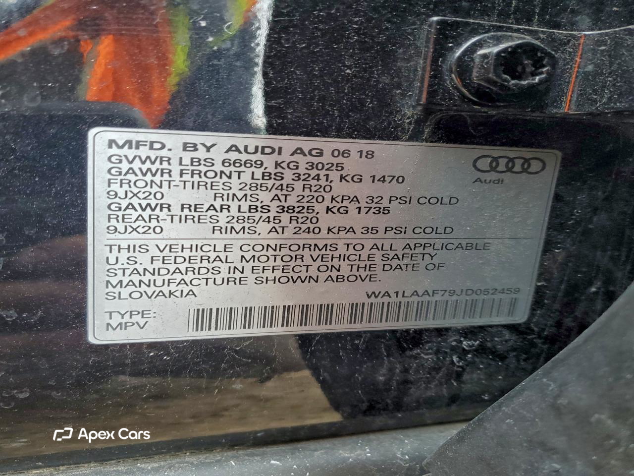 Audi Q7 2018