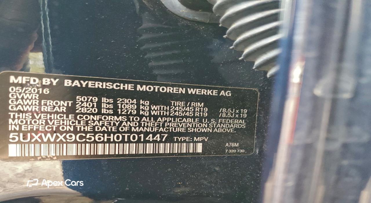 BMW X3 2017