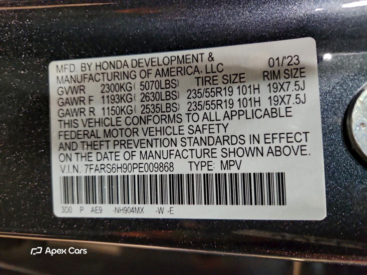 Honda CR-V 2023