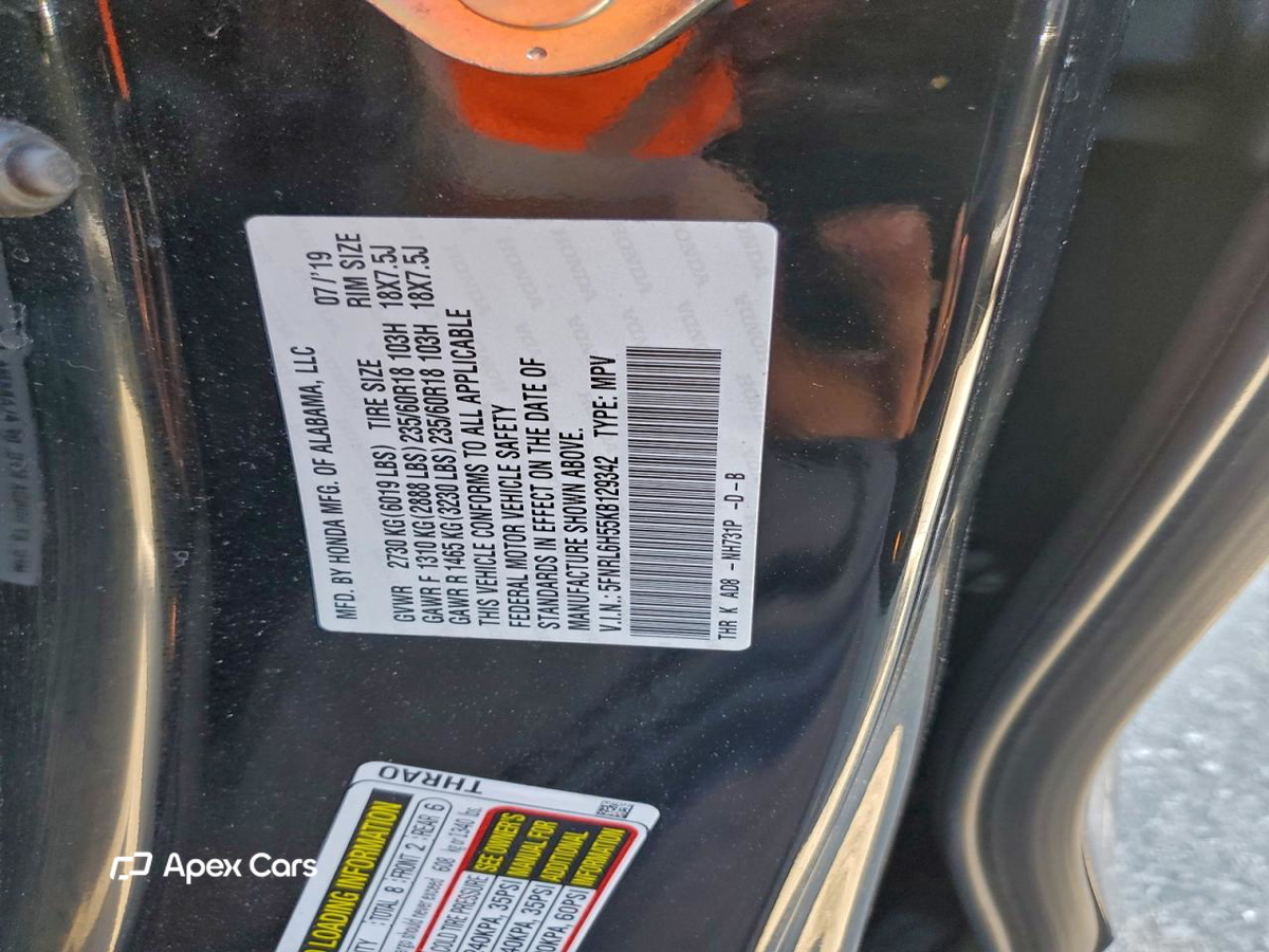 Honda Odyssey 2019