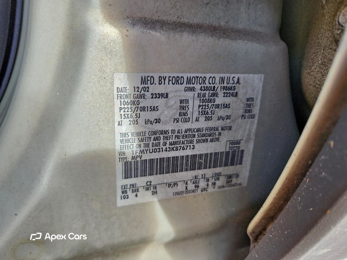 Ford Escape 2003