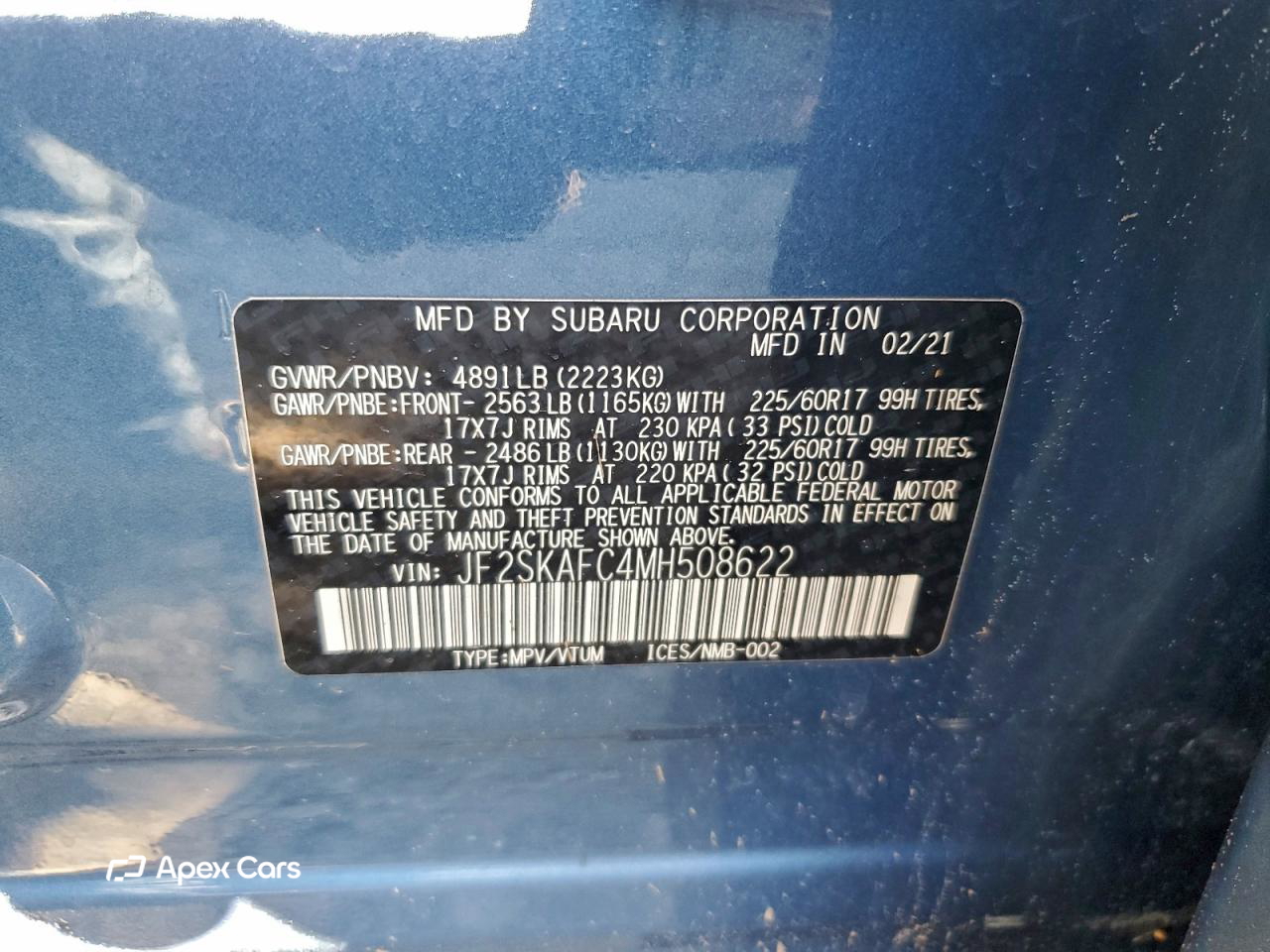 Subaru Forester 2021