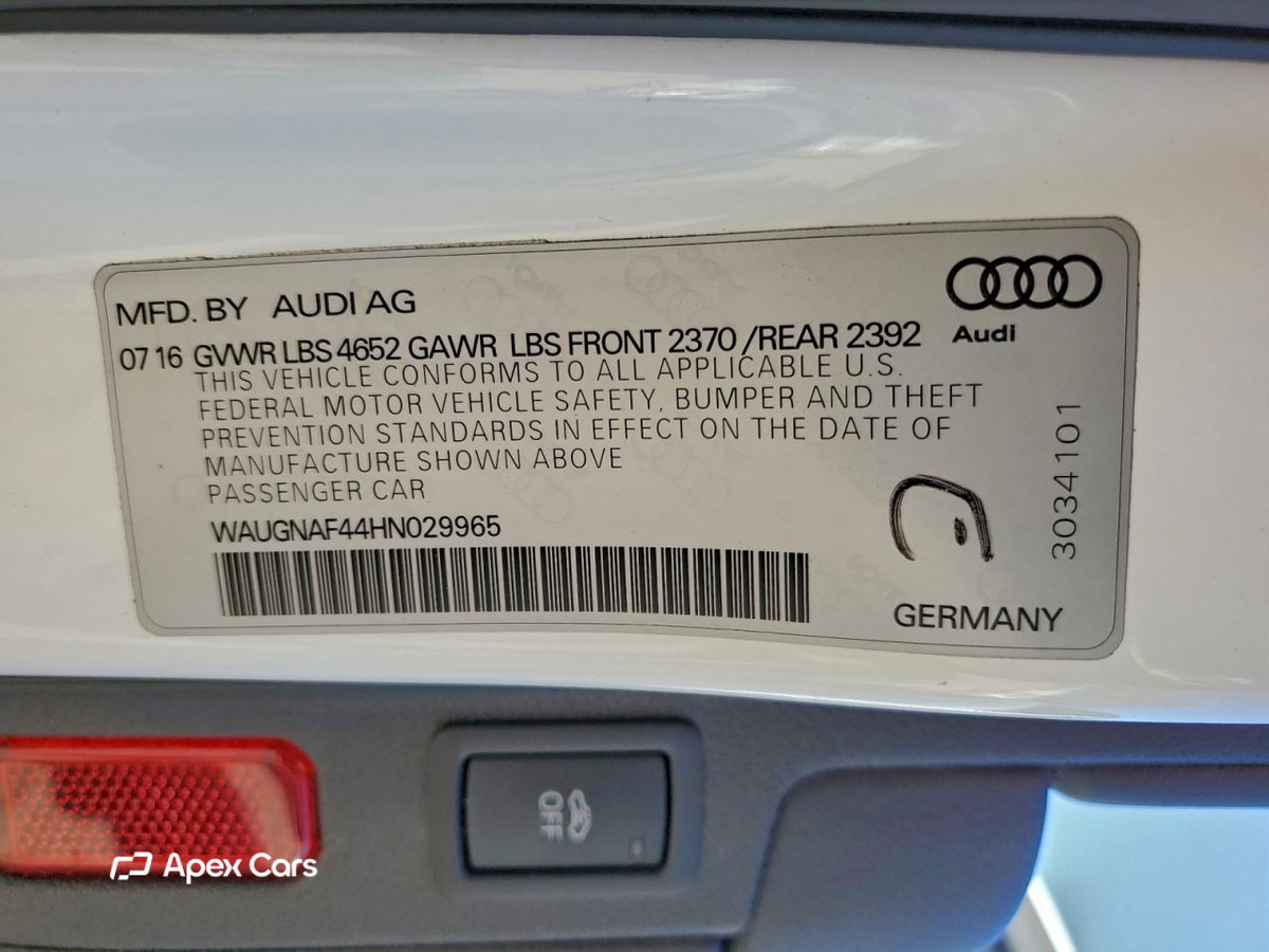 Audi A4 2017