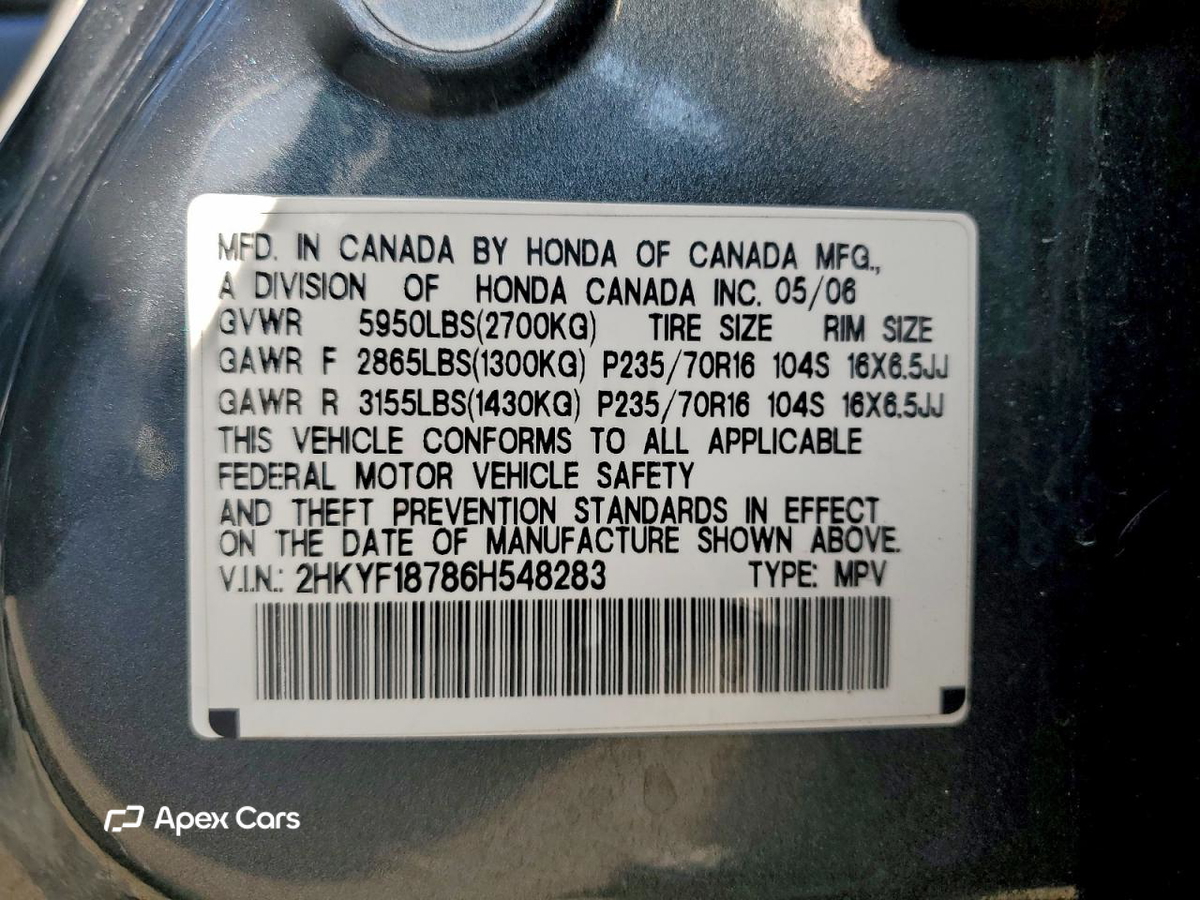 Honda Pilot 2006