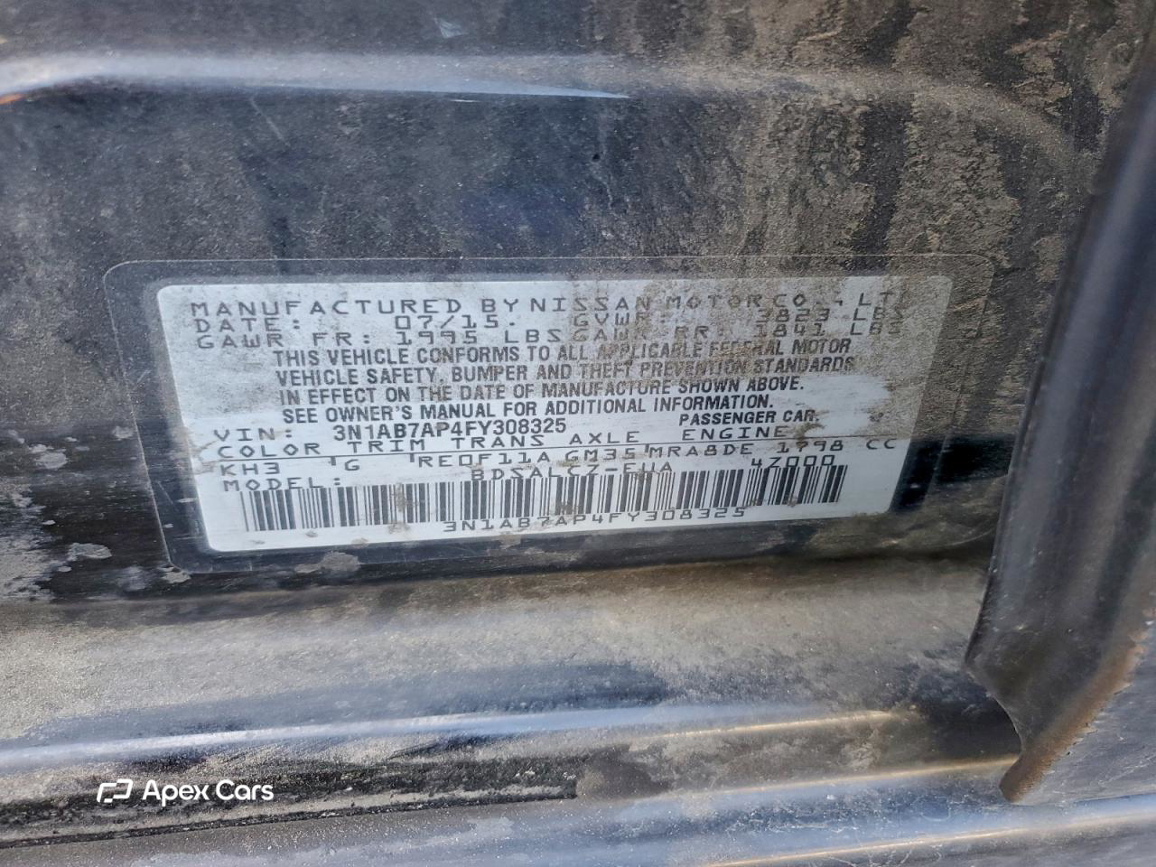 Nissan Sentra 2015