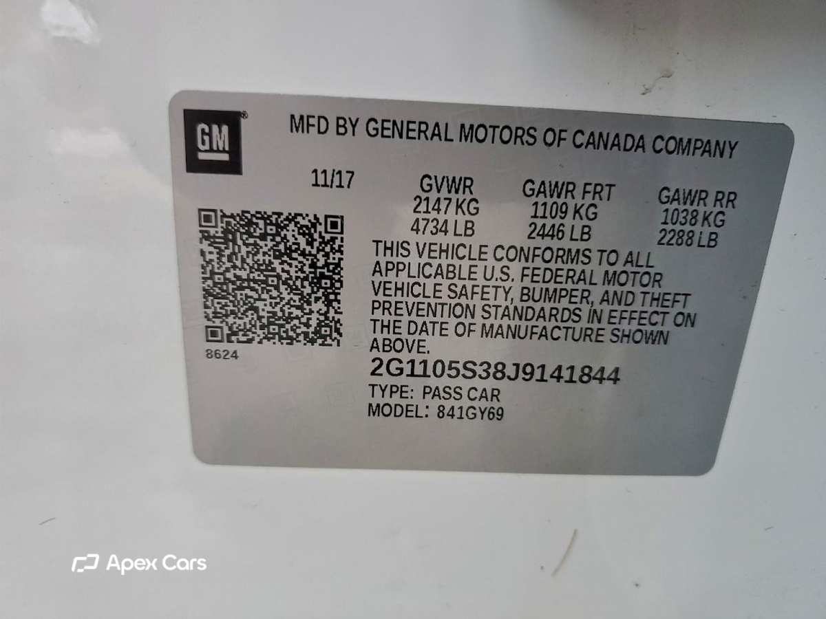 Chevrolet Impala 2018