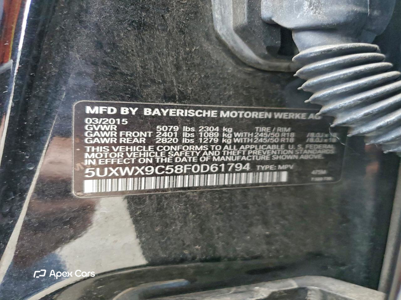 BMW X3 2015