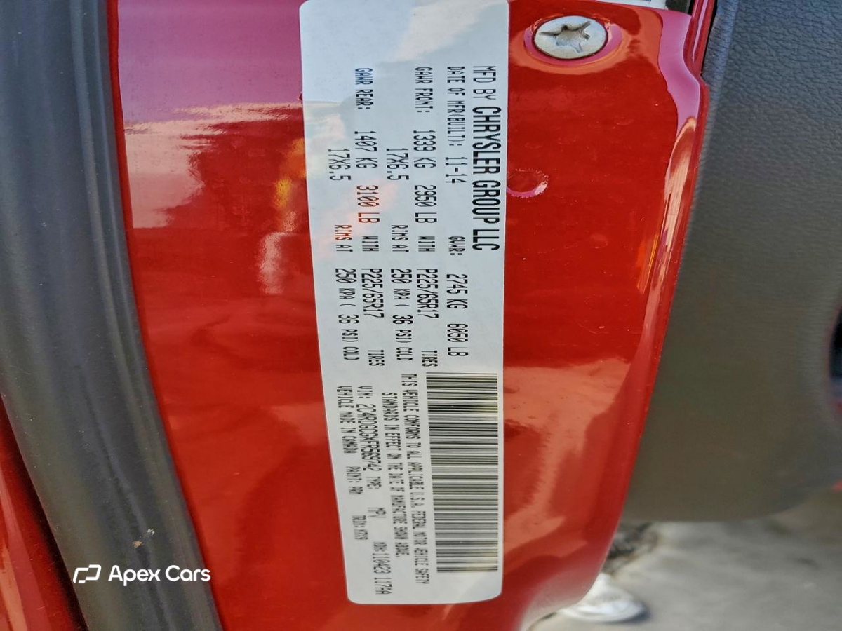 Dodge Caravan 2015