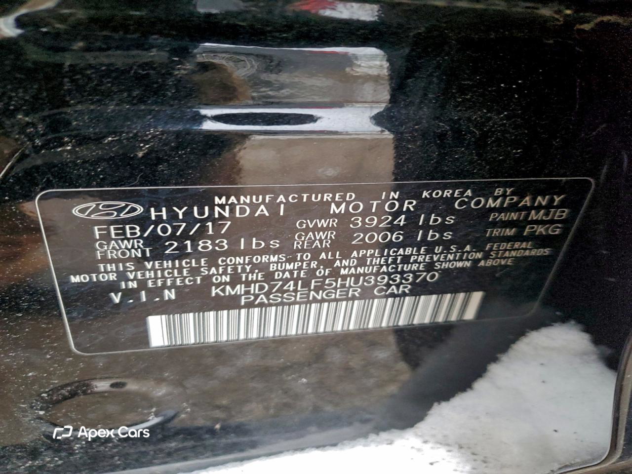 Hyundai Elantra 2017