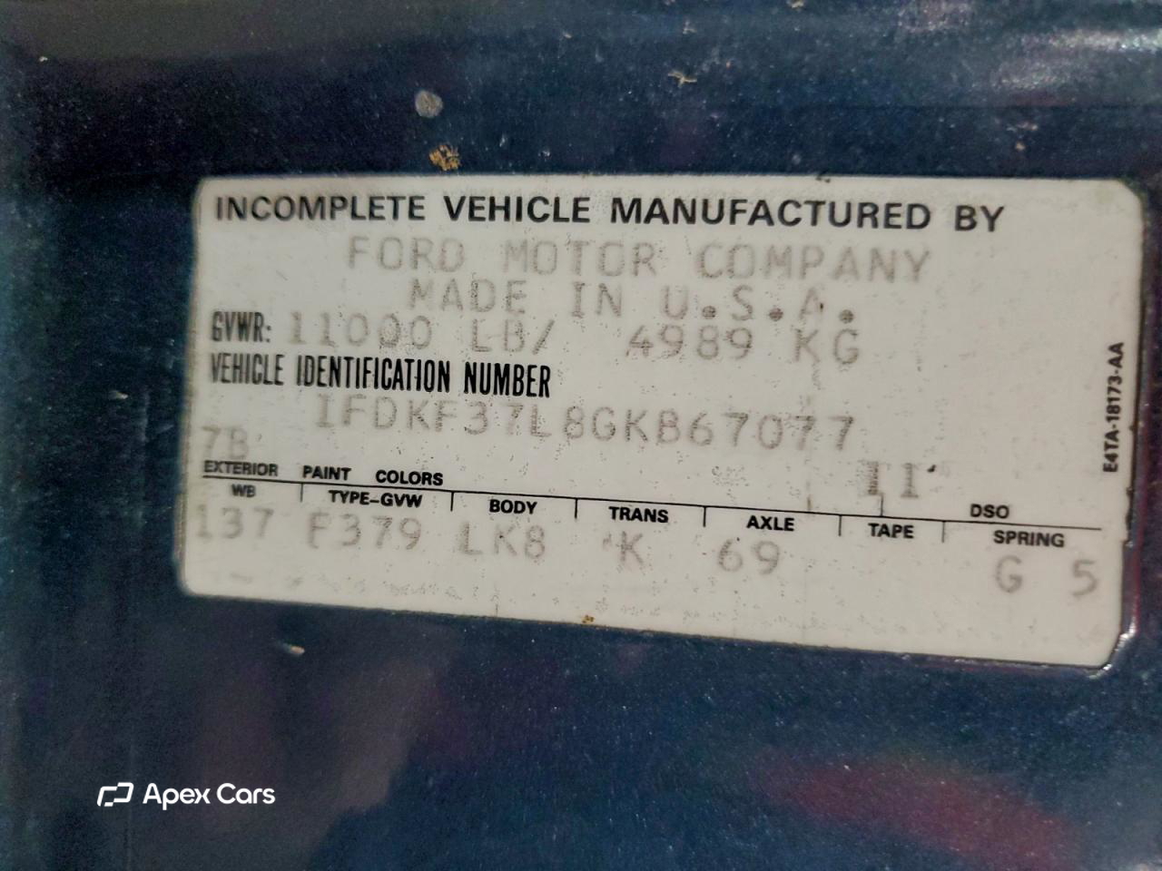 Ford F350 1986