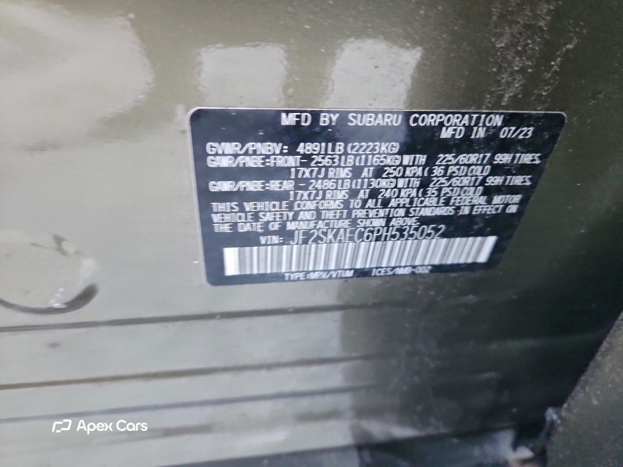 Subaru Forester 2023