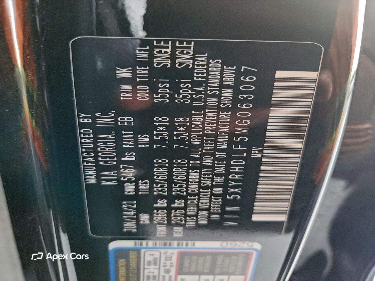 Kia Sorento 2021