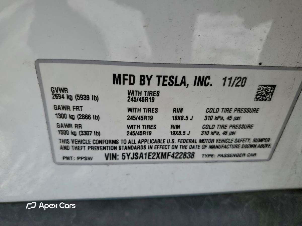 Tesla Model S 2021