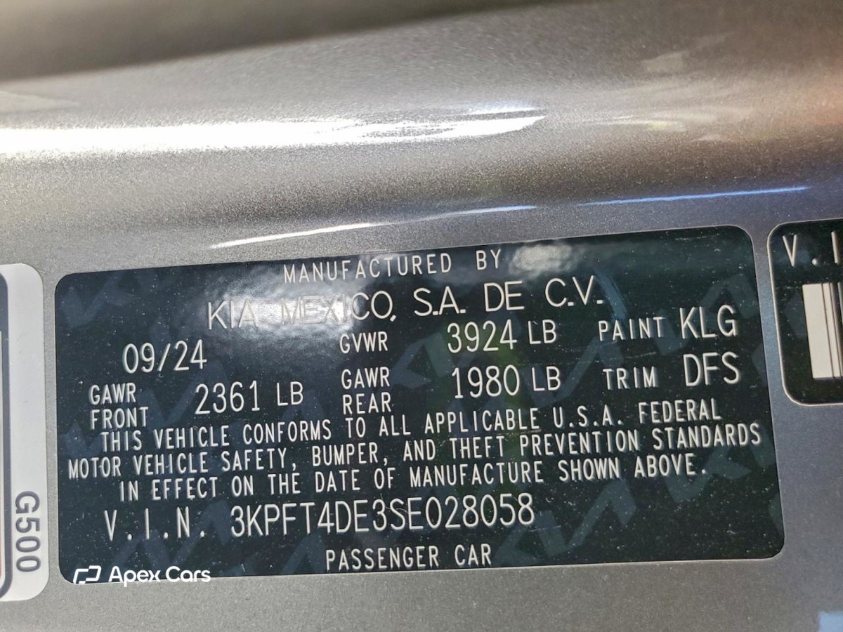 Kia K4 2025