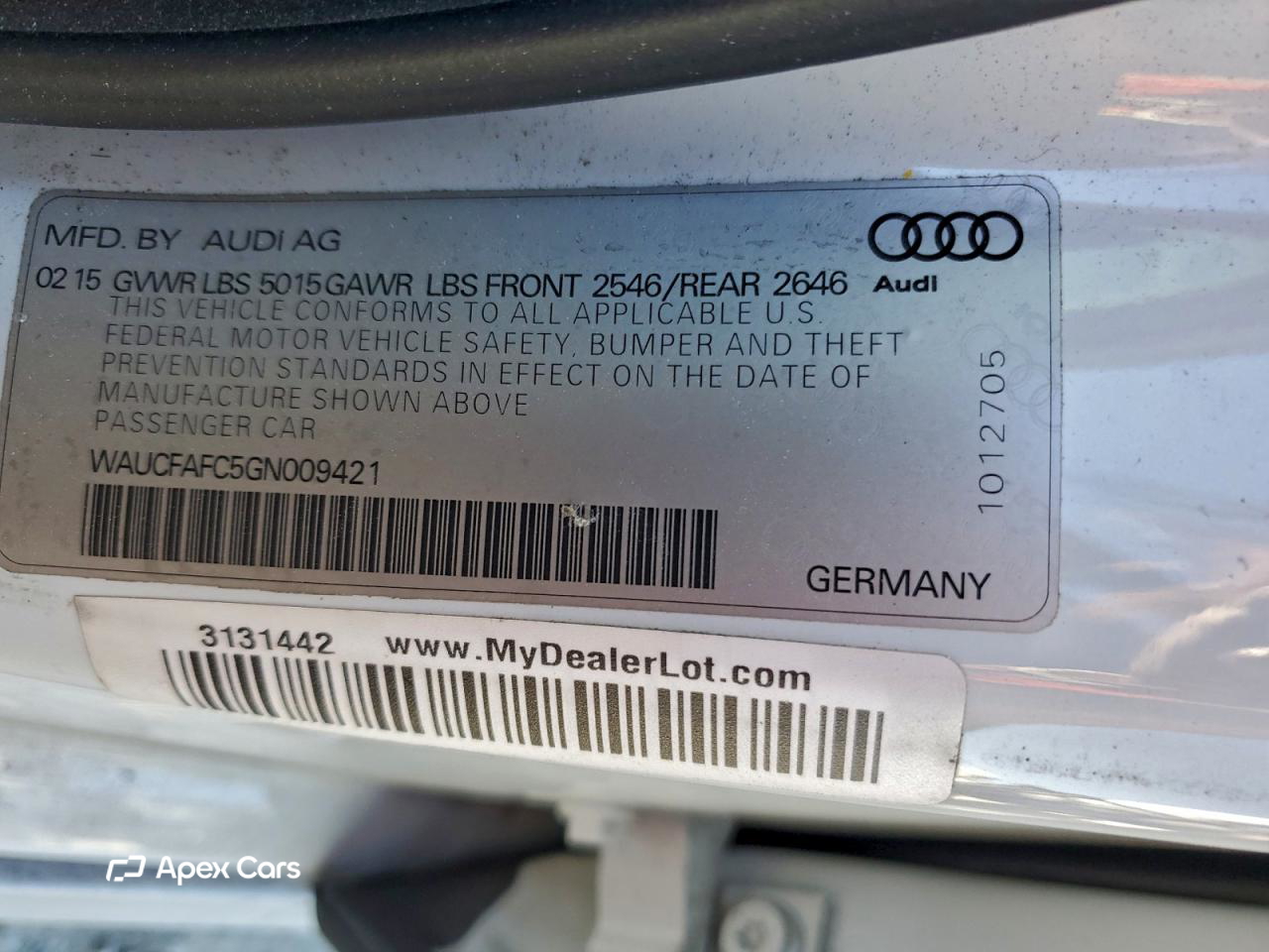 Audi A6 2016