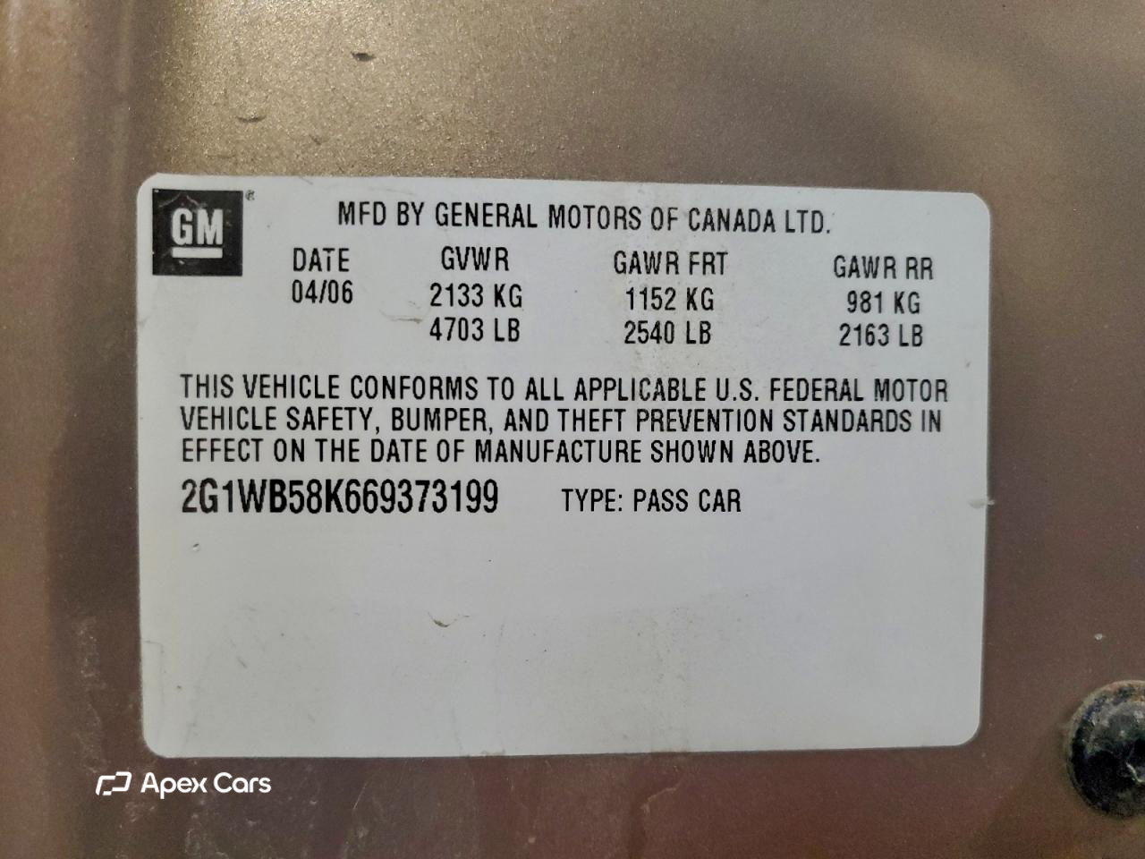 Chevrolet Impala 2006