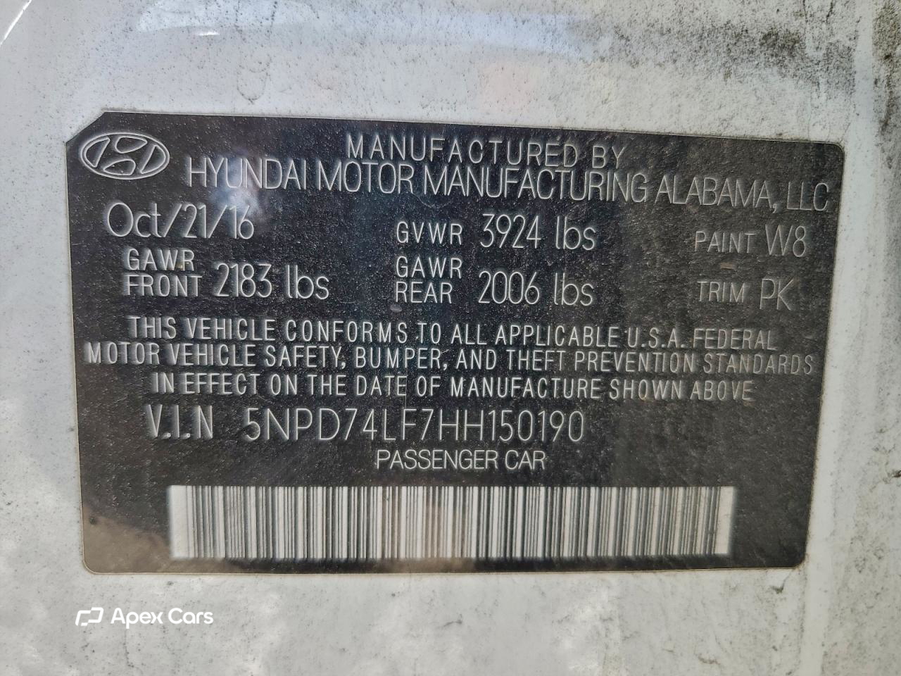 Hyundai Elantra 2017
