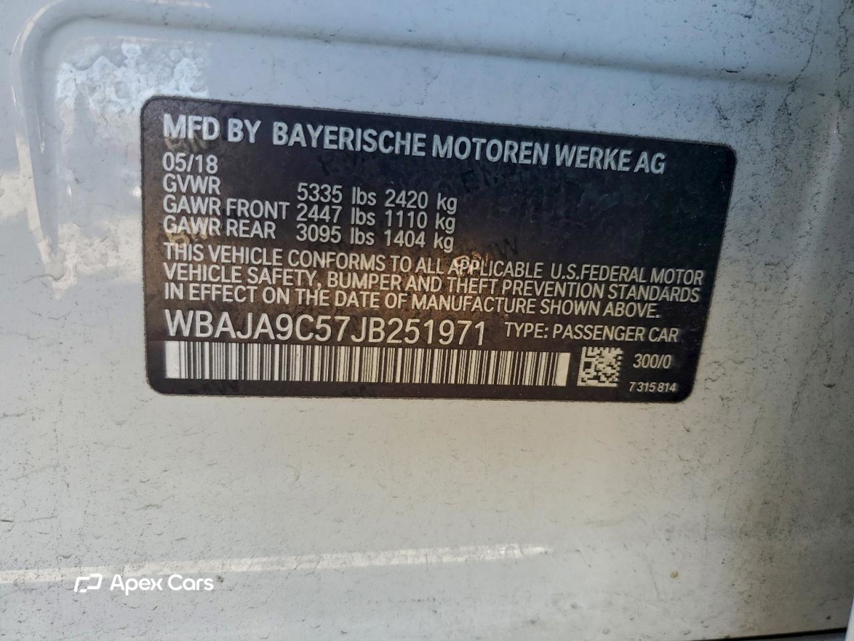 BMW Series 5 2018