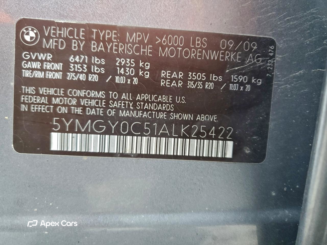 BMW X5 2010