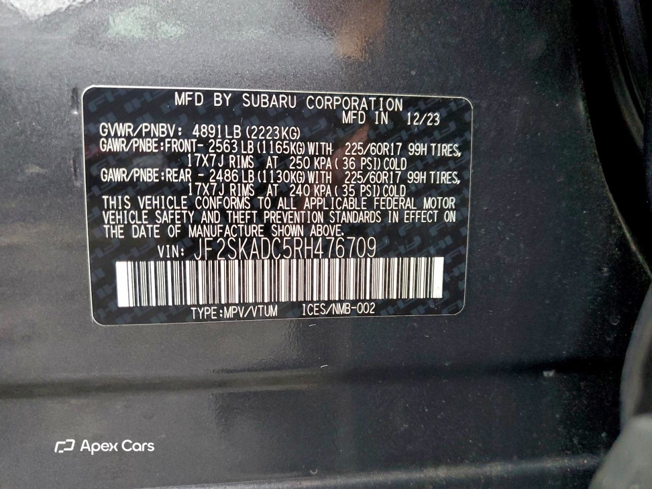 Subaru Forester 2024