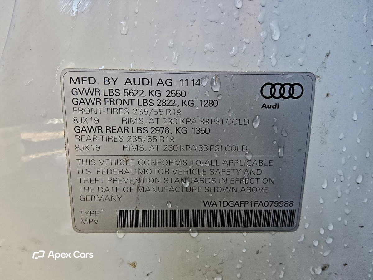 Audi Q5 2015