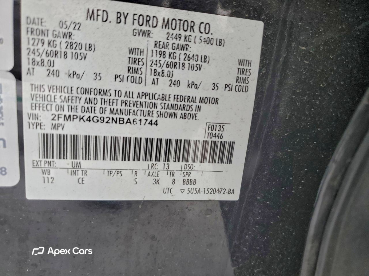 Ford Edge 2022