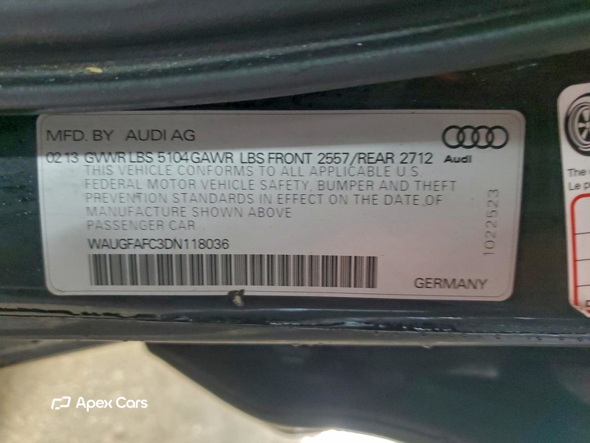 Audi A6 2013