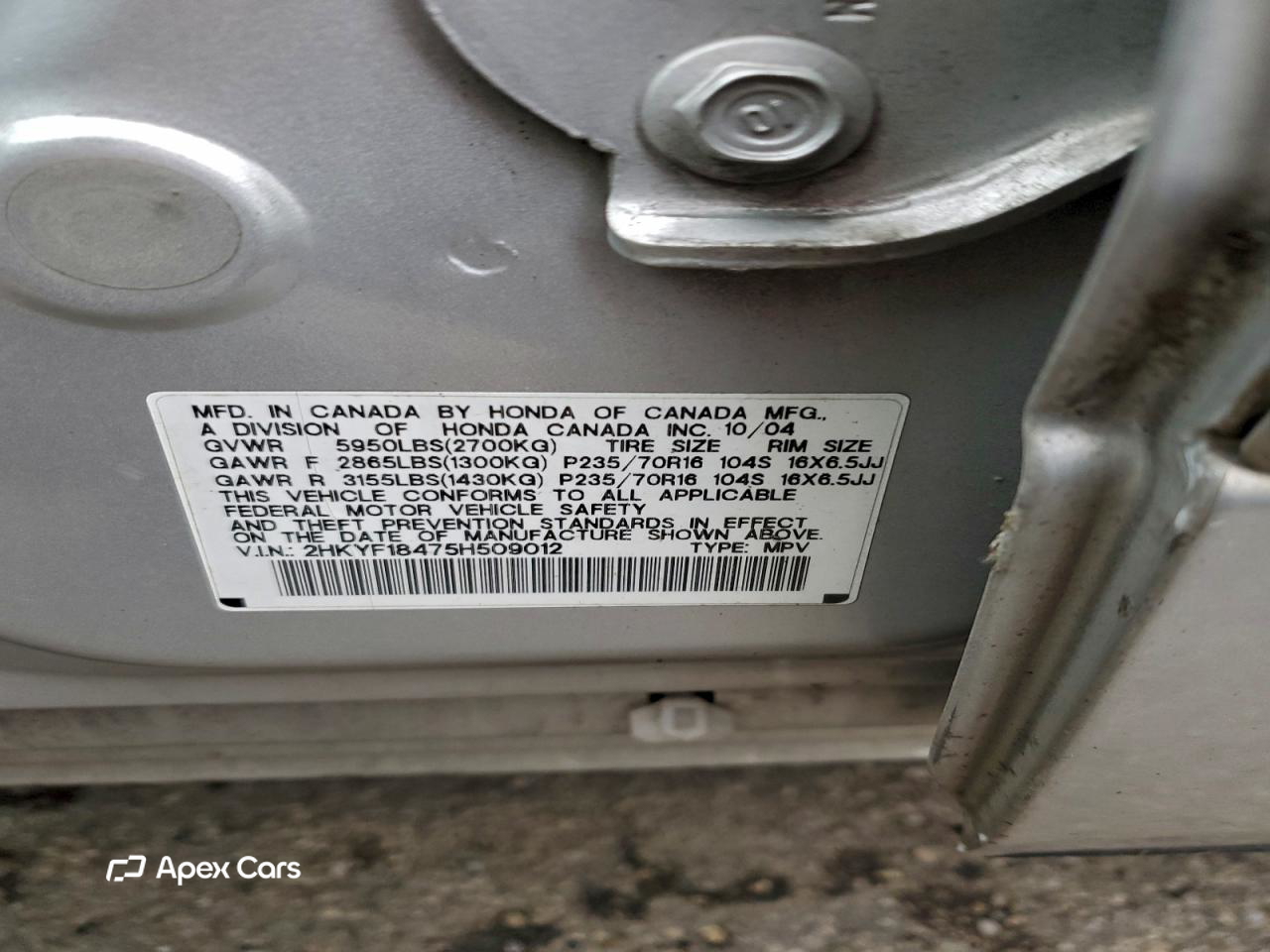 Honda Pilot 2005