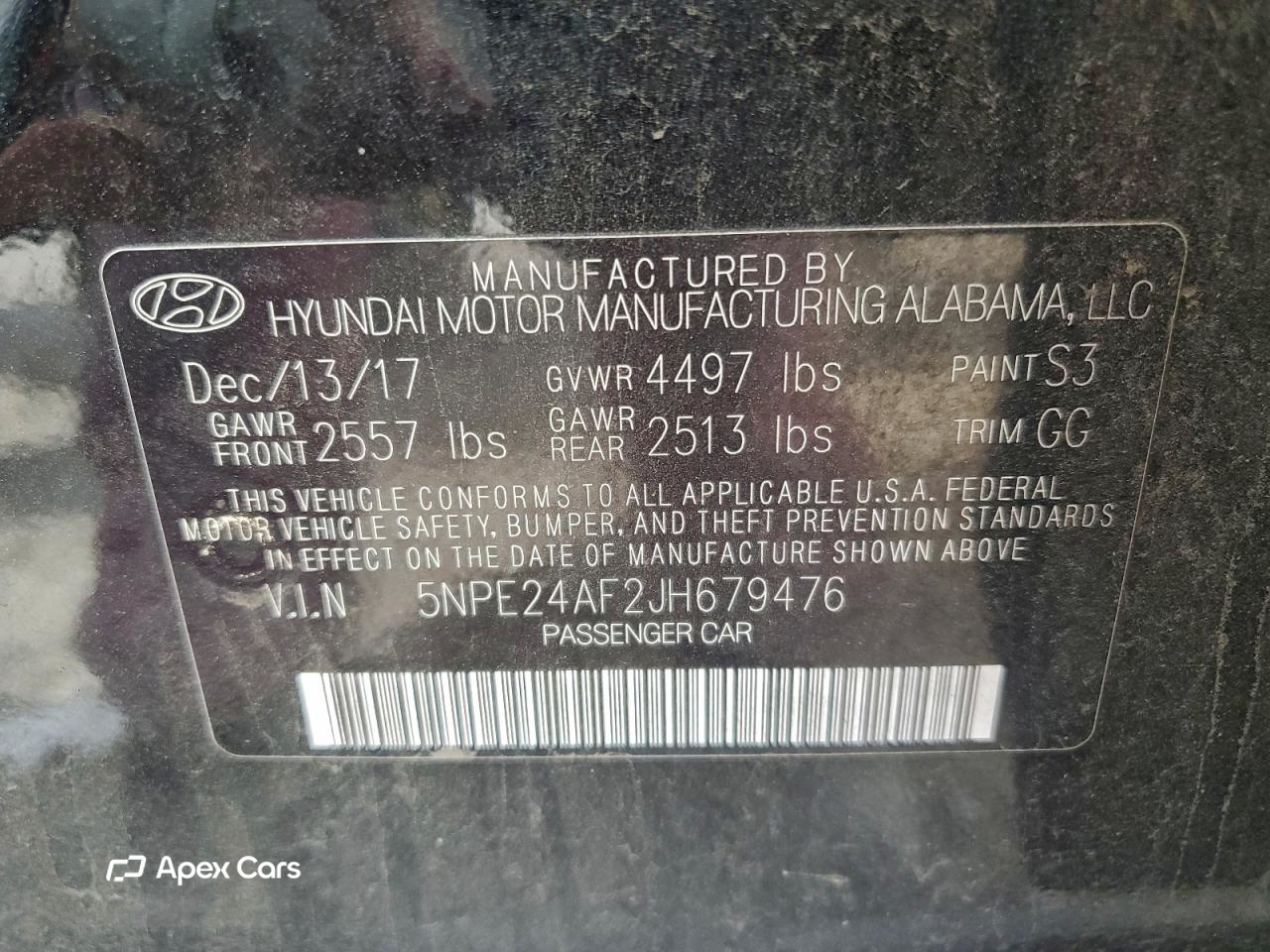 Hyundai Sonata 2018
