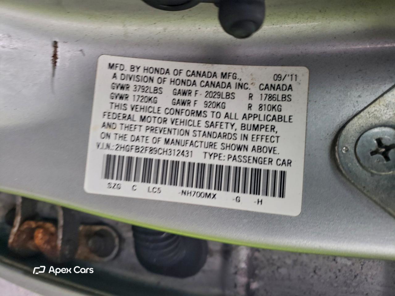 Honda Civic 2012
